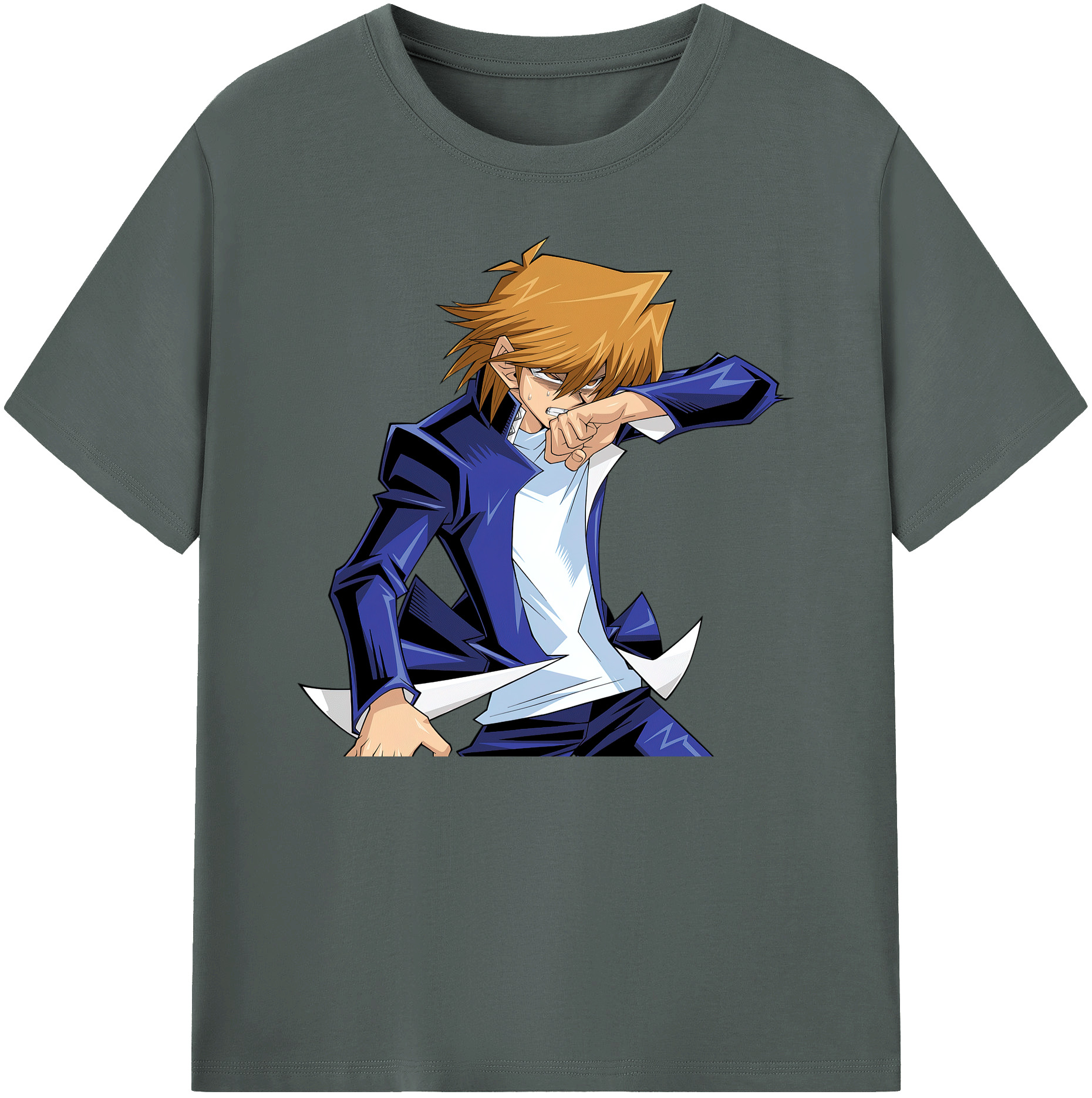 （画像用） 遊☆戯☆王 Yu-Gi-Oh! 綿100％ メンズ半袖Tシャツ｜肌触りやわらか＆通気性